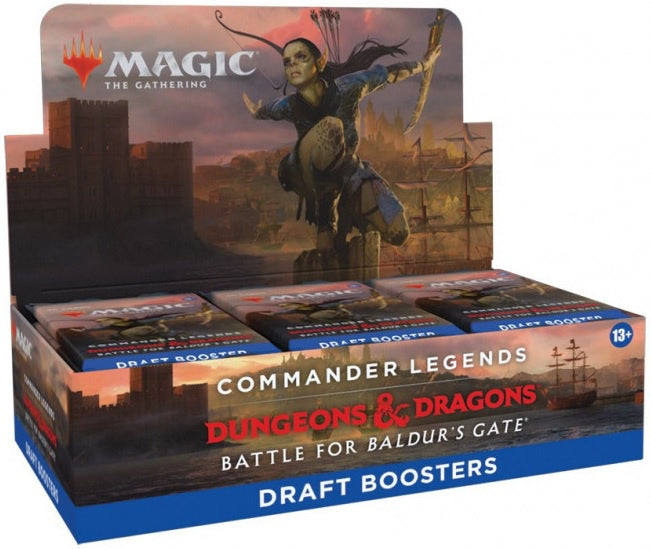 Magic the Gathering Commander Legends Battle for Baldurs Gate Draft Booster Box