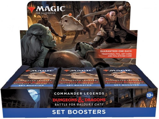 Magic the Gathering Commander Legends Battle for Baldurs Gate Set Booster Box