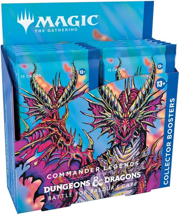 Magic the Gathering Commander Legends Battle for Baldurs Gate Collector Booster Box