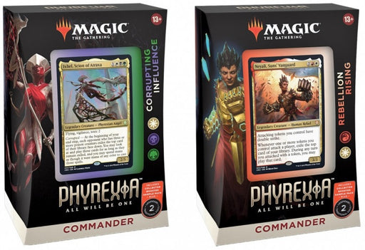 Magic the Gathering Phyrexia All Will Be One Commander Deck Set of 2