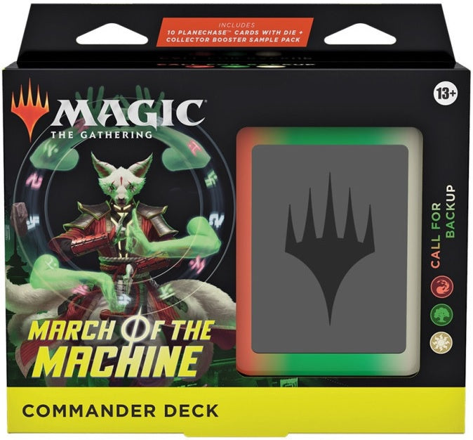 Magic the Gathering March of the Machine Commander Deck Call for Backu