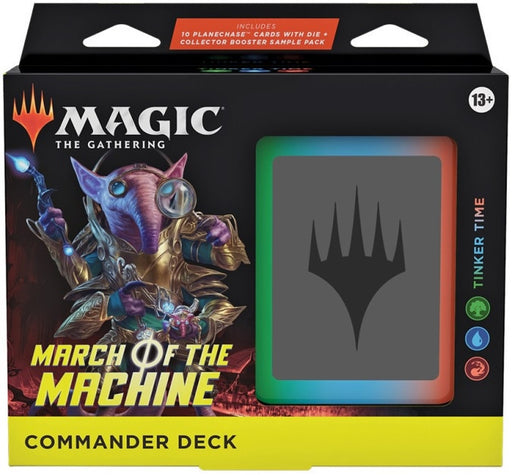 Magic the Gathering March of the Machine Commander Tinker Time Deck