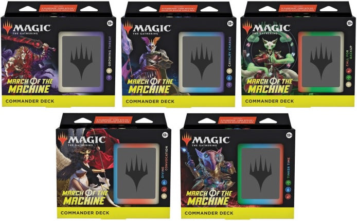 mtg march of the machine commander precons TCG MTG Commander Decks - March