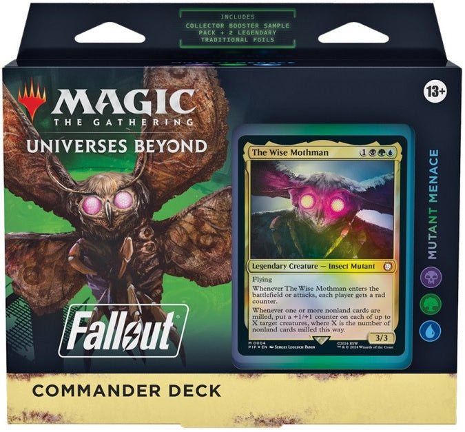 Magic the Gathering Fallout Commander Deck Mutant Menace