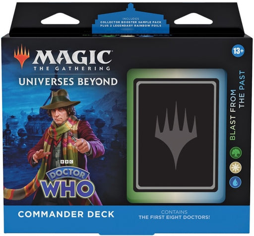 Magic the Gathering Universes Beyond Doctor Who Commander Deck Blast from the Past