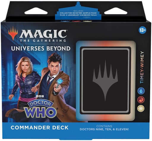 Magic the Gathering Universes Beyond Doctor Who Commander Deck Timey-Wimey