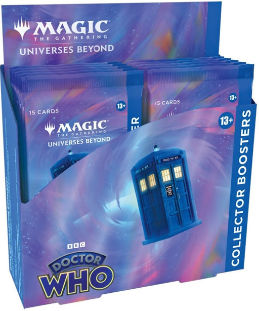 Magic the Gathering Universes Beyond Doctor Who Collector Booster Box