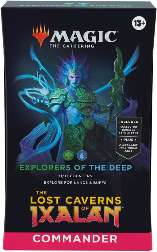 Magic the Gathering the Lost Caverns of Ixalan Commander Deck Explorers of the Deep