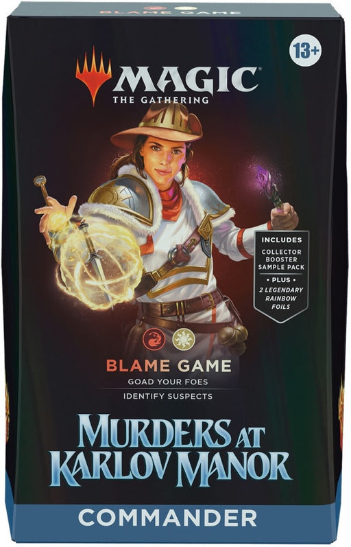 Magic the Gathering Murders at Karlov Manor Commander Deck Blame Game