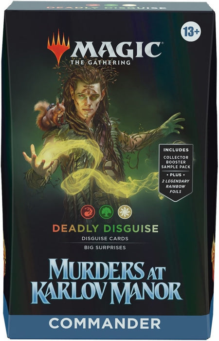 Magic the Gathering Murders at Karlov Manor Commander Deck Deadly Disguise