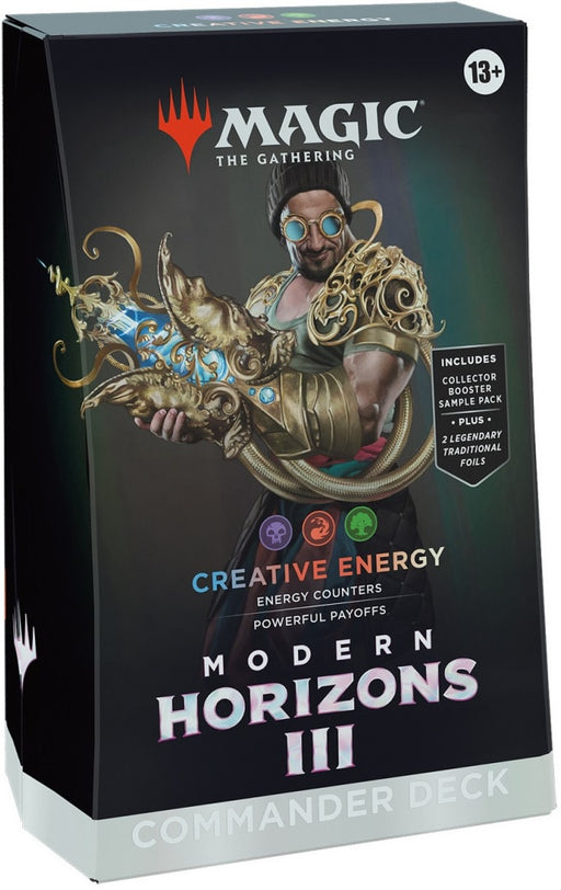 Magic the Gathering Modern Horizons 3 Commander Deck Creative Energy Pre Order