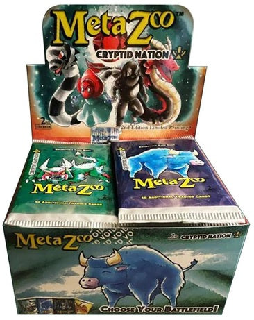MetaZoo TCG Cryptid Nation 2nd Edition Booster Box ON SALE