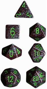 Dice Set Speckled Earth (7) CHX25310
