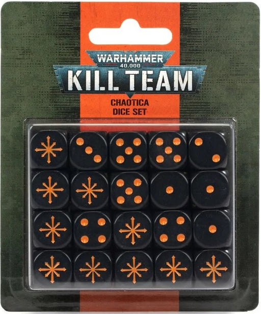 Warhammer 40,000 Kill Team Chaotica Dice Set