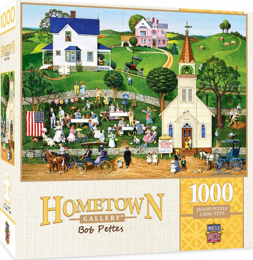 Masterpieces Puzzle Hometown Gallery Strawberry Sunday Puzzle 1,000 pieces Jigsaw Puzzl