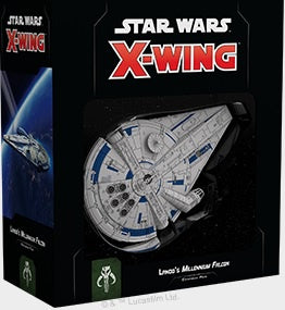 Star Wars X-Wing Lando's Millennium Falcon Expansion Pack 2nd Edition
