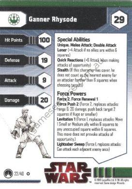 Masters of the Force 22 Ganner Rhysode