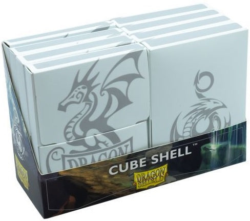 Deck Box Dragon Shield Cube Shell White