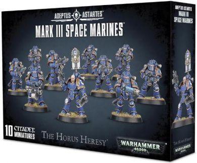 Warhammer 40K Space Marines: Mark III Space Marines 01-05