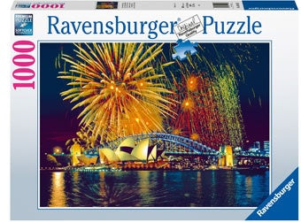 Fireworks over Sydney Australia 1000 piece Jigsaw Puzzle
