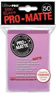 Ultra Pro Deck Protector Pro-Matte Sleeves Pink (50)