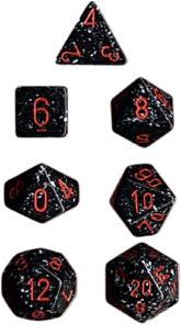 Dice Set Space Speckled (7) CHX25308