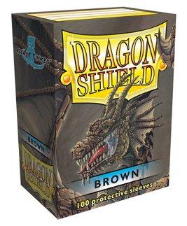 Dragon Shield Brown Sleeves