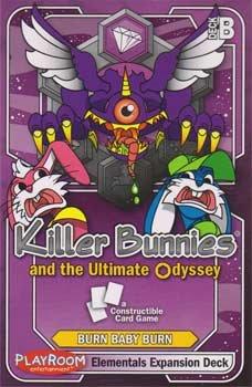 Killer Bunnies Ultimate Odyssey Elementals Expansion Deck B