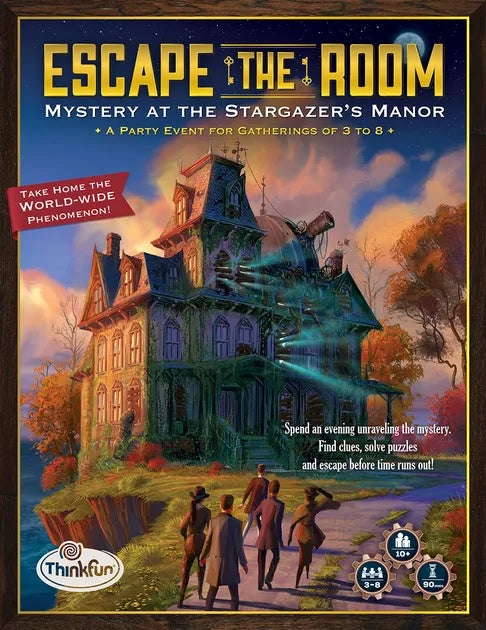 Escape the Room Mystery at the Stargazer's Manor