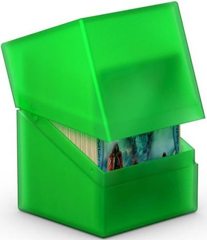 Ultimate Guard Boulder Deck Case 100+ Standard Size Emerald Deck Box