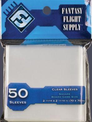 Clear Sleeves: Square Pack (50) FFS65