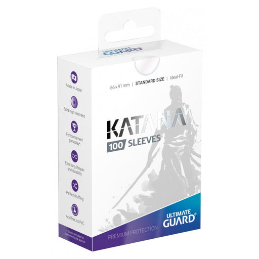 Sleeves Ultimate Guard Katana Standard Size Transparent (100)