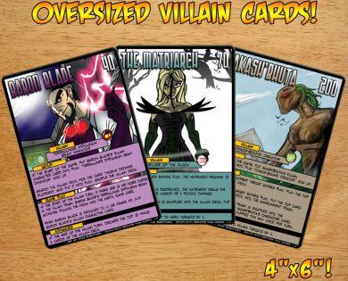 Sentinels of the Multiverse: Villain Oversized Cards