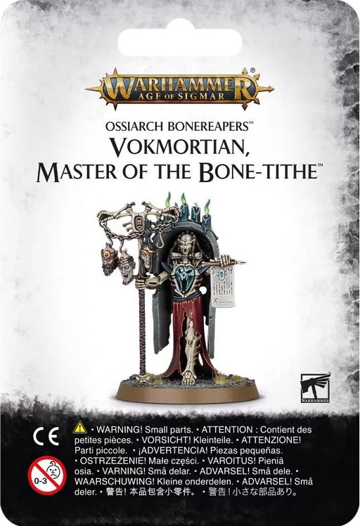 Warhammer: Ossiarch Bonereapers Vokmortian, Master of the Bone-tithe 94-20