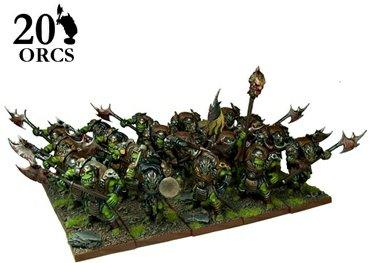 Kings of War - Orc Greatax Regiment