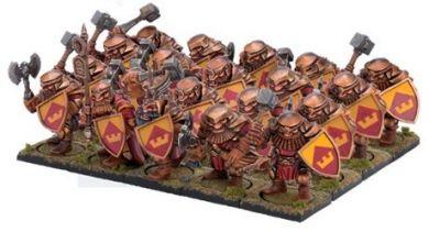Kings of War - Dwarf Ironclad Regiment