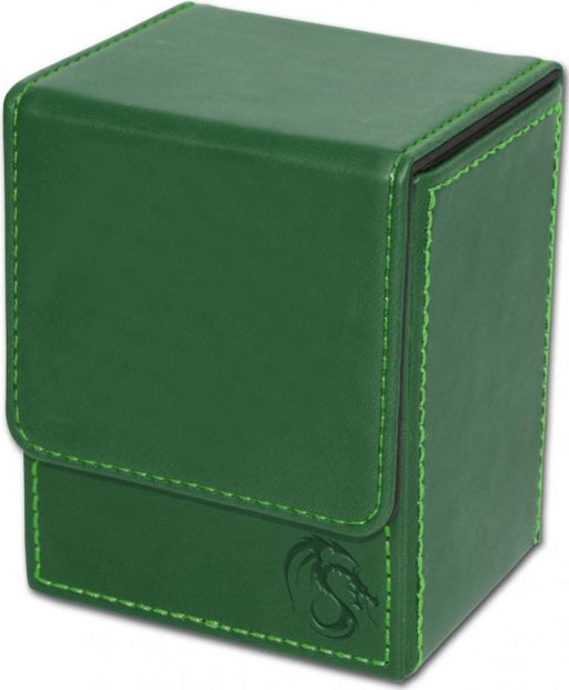 BCW Deck Case Box LX Green (Holds 80 cards)