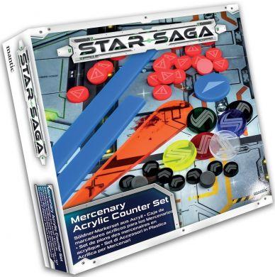 Star Saga: Player Acrylic Counter Set
