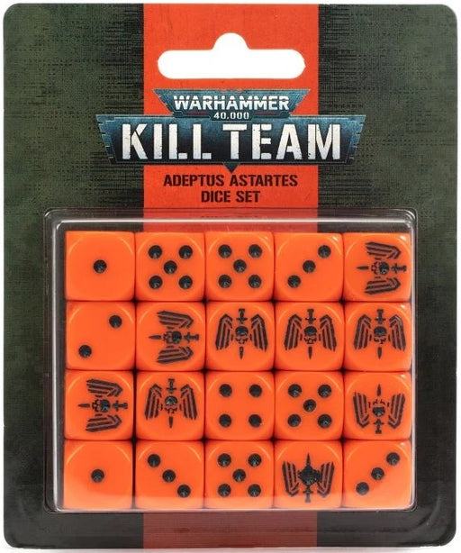Warhammer 40,000 Kill Team Adeptus Astartes Dice Set ON SALE