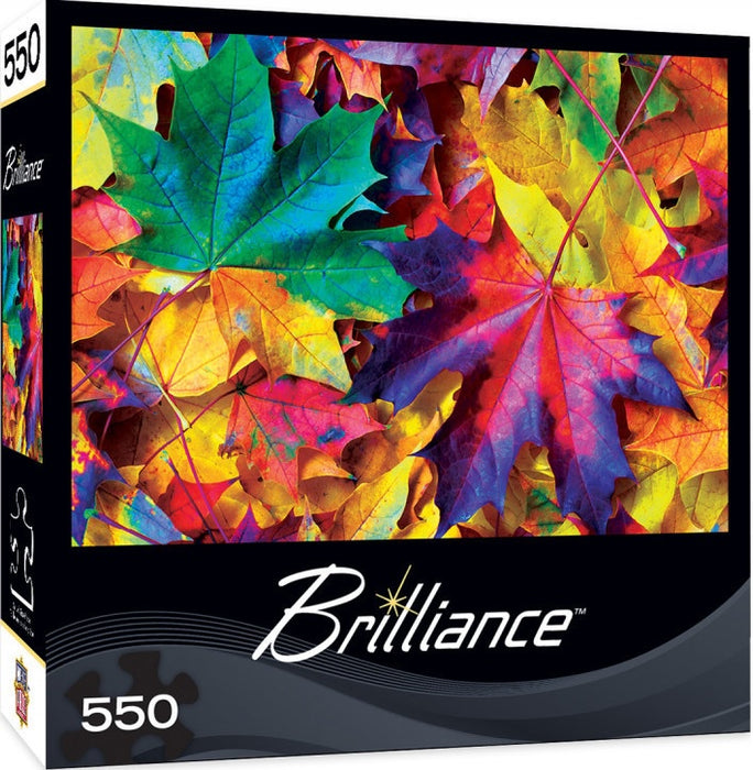 Masterpieces Puzzle Brilliance Collection Fall Frenzy Puzzle 550 pieces