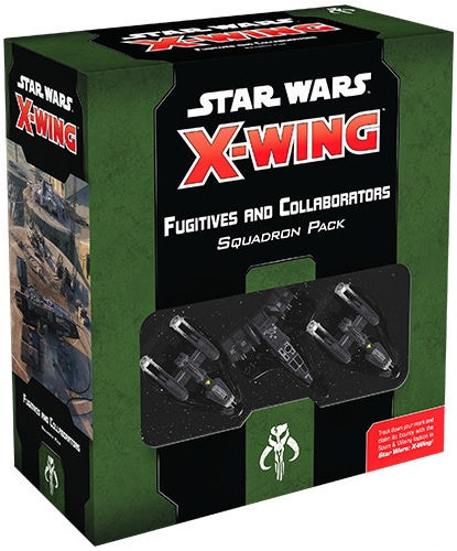 Star Wars X-Wing 2nd Edition Fugitives and Collaborators Squadron Pack