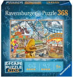 KIDS ESCAPE Amusement Park Plight Puzzle 368pc Jigsaw Puzzle