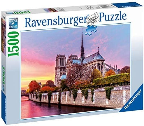 Picturesque Notre Dame Puzzle 1500 pieces Jigsaw Puzzle