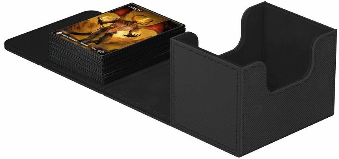 Ultimate Guard Sidewinder 100+ Xenoskin Monocolor Black Deck Box