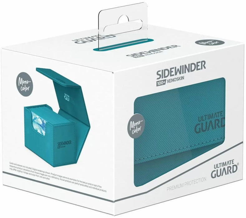 Ultimate Guard Sidewinder 100+ Xenoskin Monocolor Petrol Deck Box