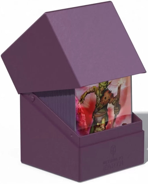 Ultimate Guard Return to Earth Boulder 100+ Deck Box Purple
