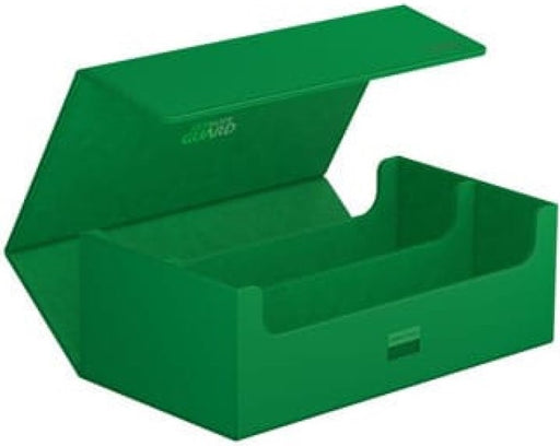 Ultimate Guard Arkhive Flip Case 800+ Standard Size XenoSkin Monocolour Green Deck Box