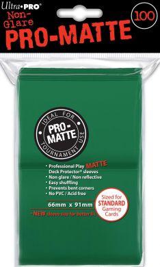 Ultra Pro Deck Protector Pro-Matte Sleeves Green (100)