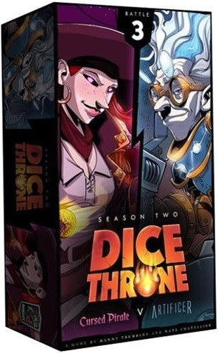 Dice Throne Season 2 Battle Box 3 Cursed Pirate vs Artificer