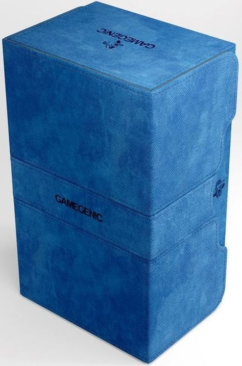 Gamegenic Stronghold Holds 200 Sleeves Convertible Deck Box Blue